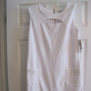 SANDRA DARREN WHITE DRESS